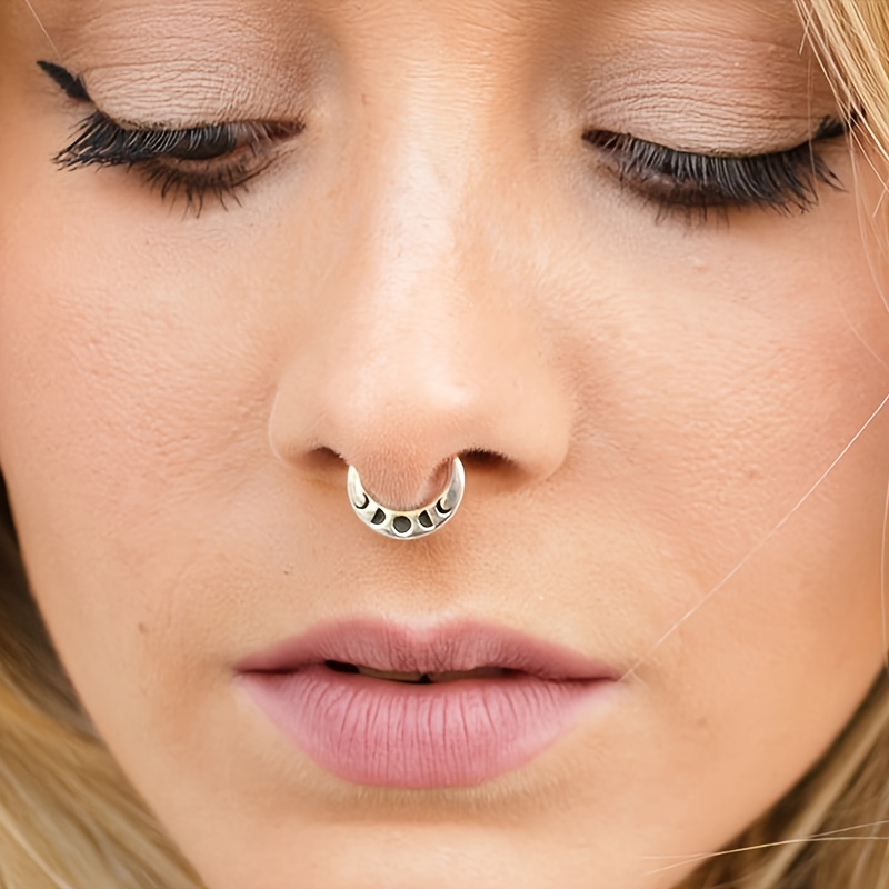 6 pieces of women's nose ring  - Body Jewelry Metal Types recensione e prezzo