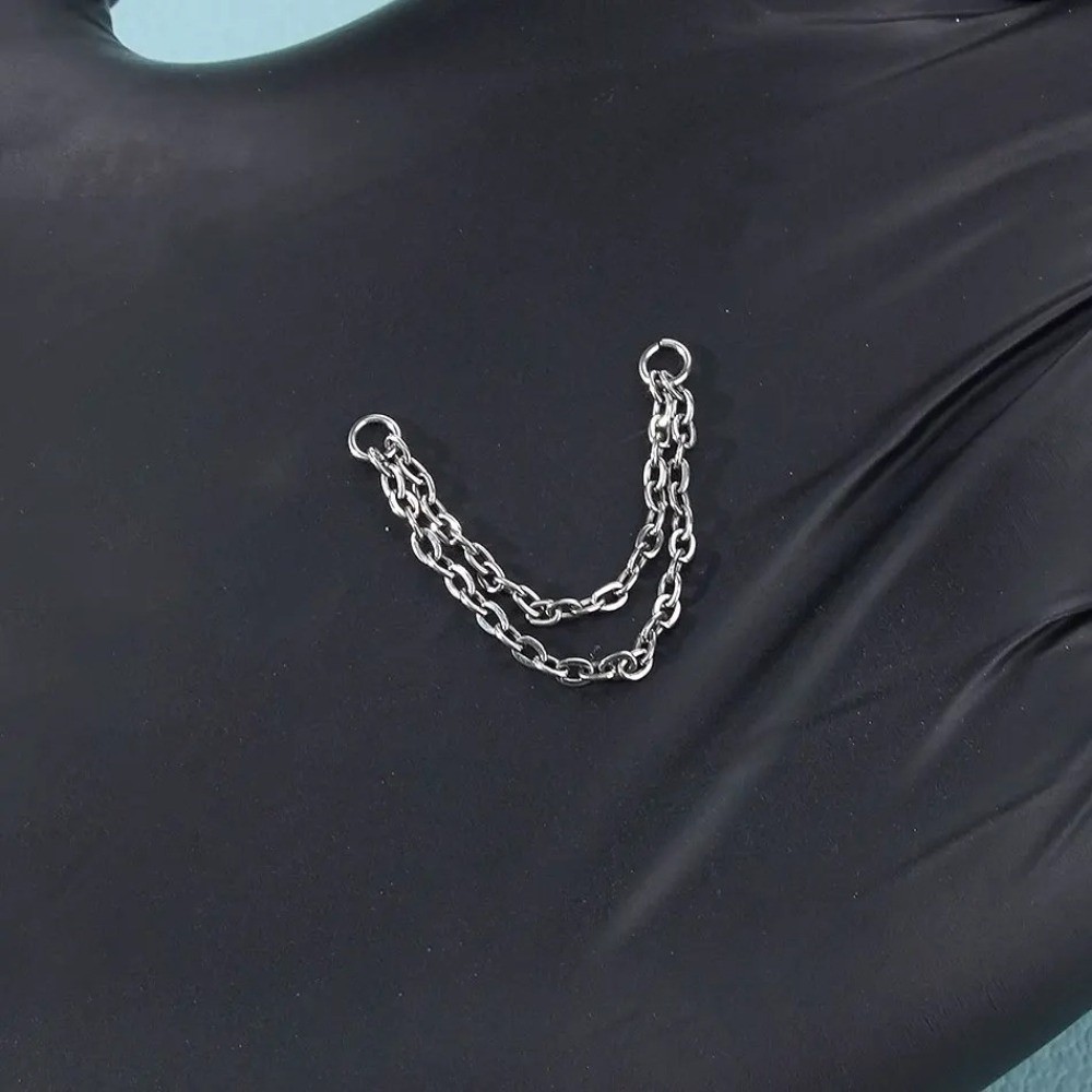 Titanium Nose Chain Three Laye - Body Jewelry Titanium recensione e prezzo
