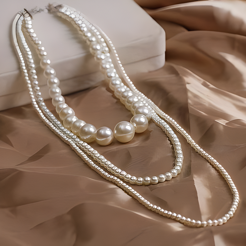 Vintage Pearl Multi-Layered Bo - Body Jewelry Thigh Chain recensione e prezzo
