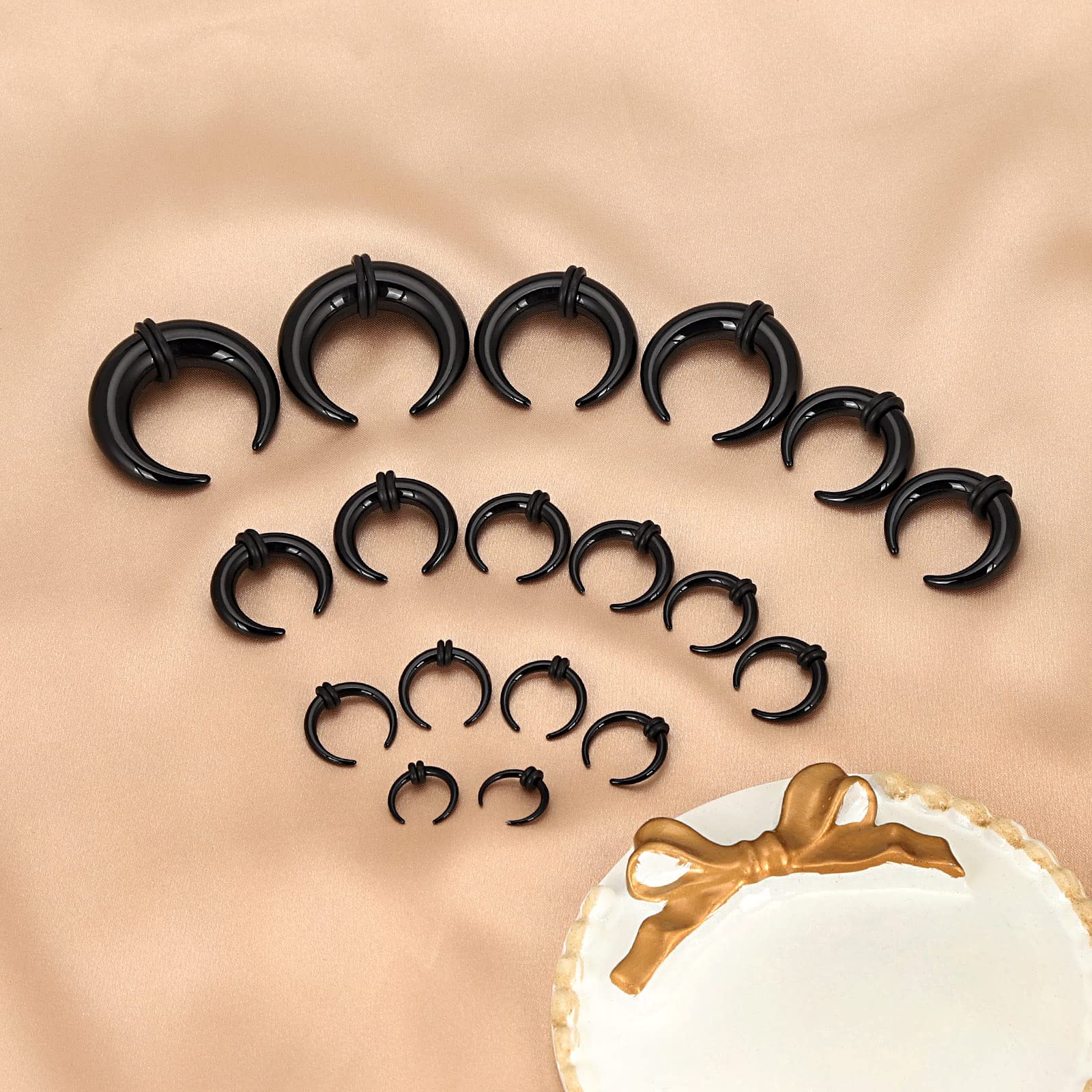 18Pcs Acrylic Septum Pincher T - Septum Clicker Ring recensione e prezzo