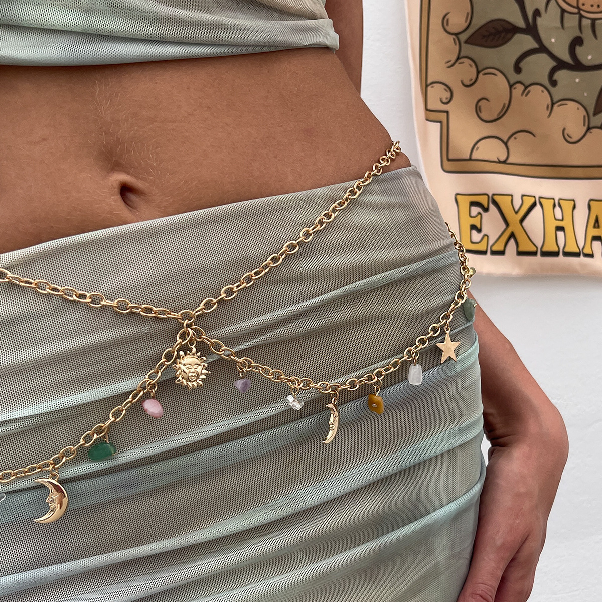 Boho Star Moon Sun Pendant Wai - Body Jewelry Bulk recensione e prezzo