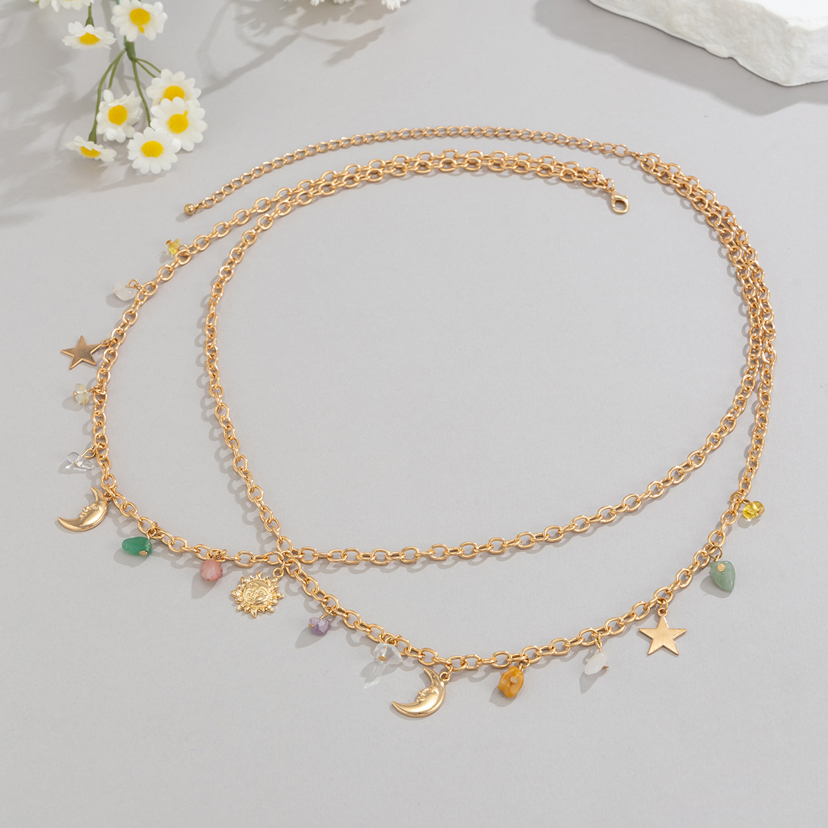 Boho Star Moon Sun Pendant Wai - Body Jewelry Bulk recensione e prezzo