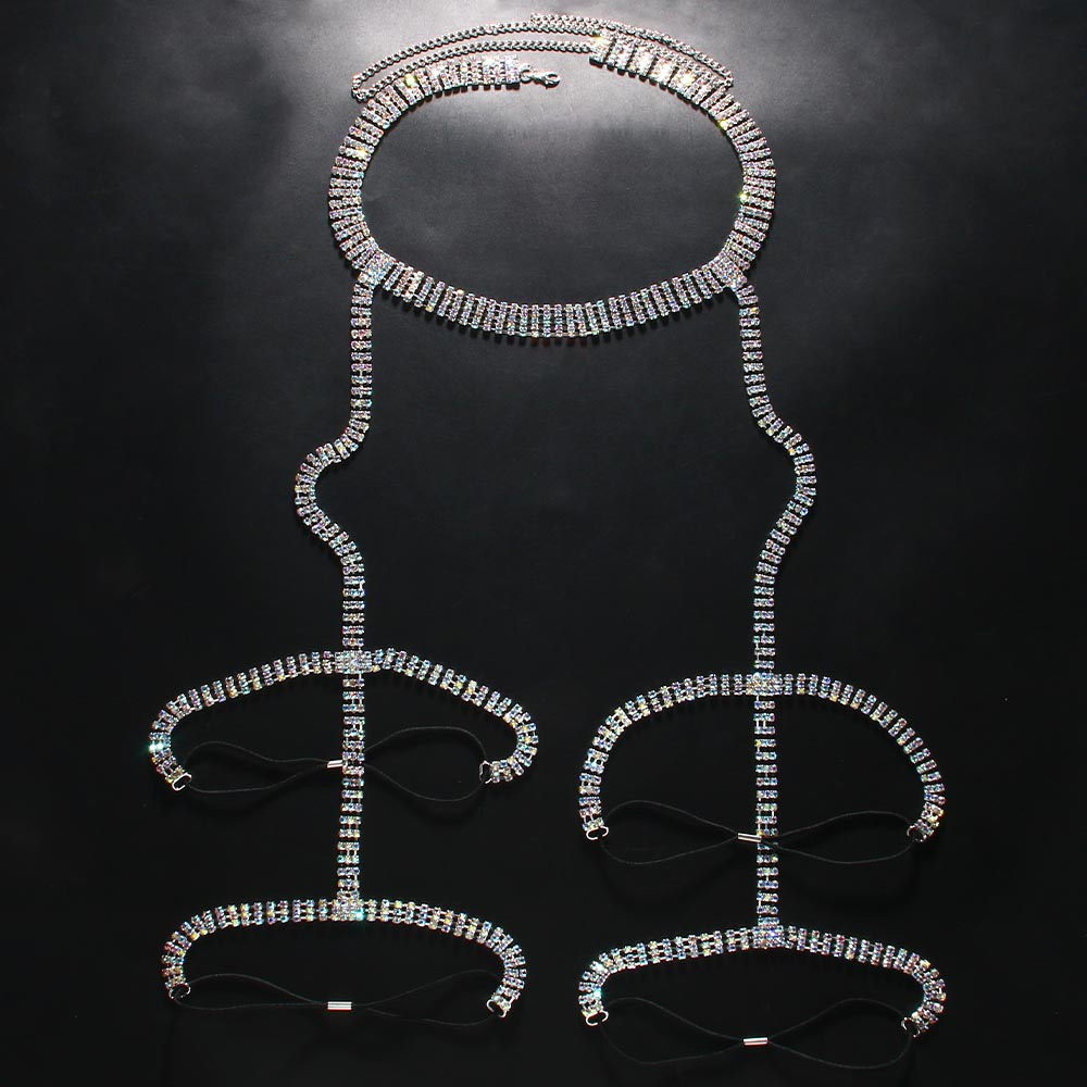 Stonefans Rhinestone Thigh Gar - Body Jewelry Thigh Chain recensione e prezzo