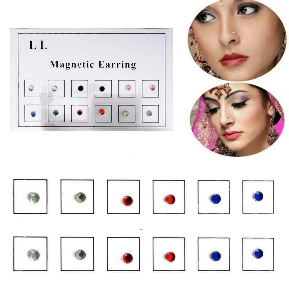 12PCS/Card Fake Cheater Non Pi - Body Jewelry Nose Studs recensione e prezzo