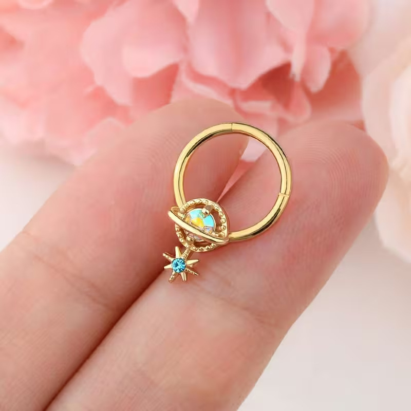 Septum Rings Planet Jewelry Su - Body Jewelry Nose Studs recensione e prezzo