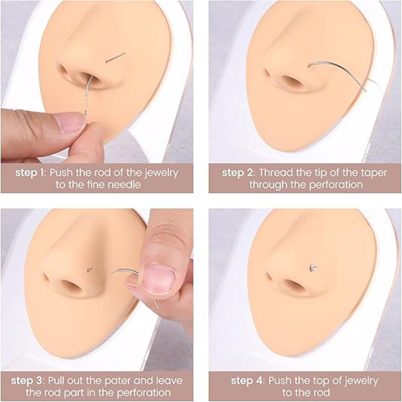 10 Pcs ASTM F136 Titanium Pier - Body Jewelry Metal Types recensione e prezzo