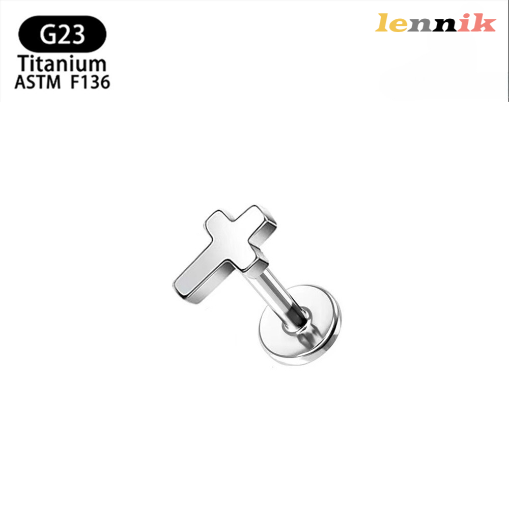 LENNIK F136 Titanium Alloy Cro - Body Jewelry Titanium recensione e prezzo