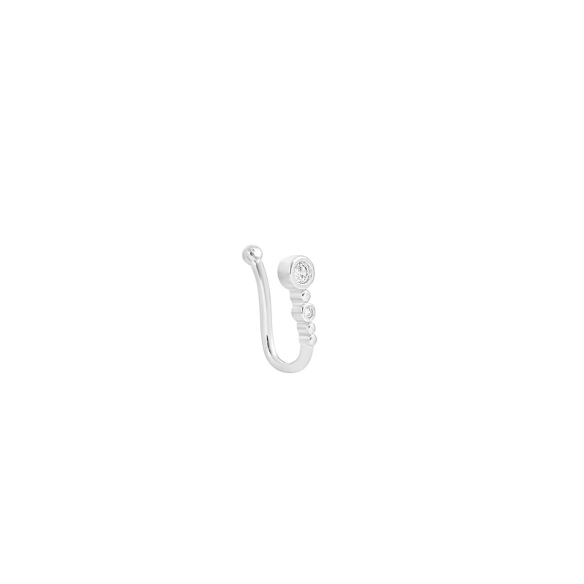 1pc U-Shape Non-Piercing Nose  - Body Jewelry Nose Studs recensione e prezzo