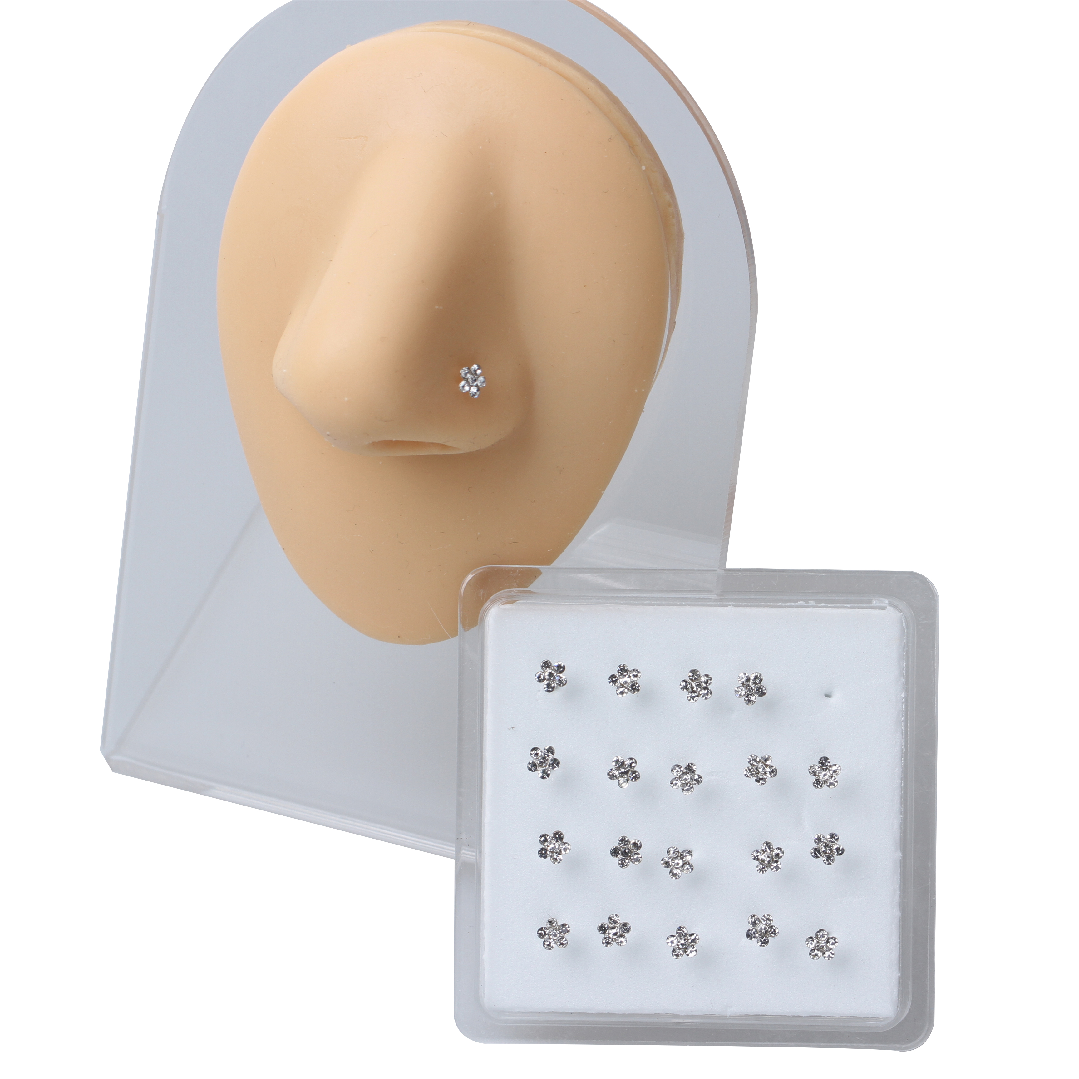 20Pcs Stainless Steel Nose Stu - Body Jewelry Nose Studs recensione e prezzo