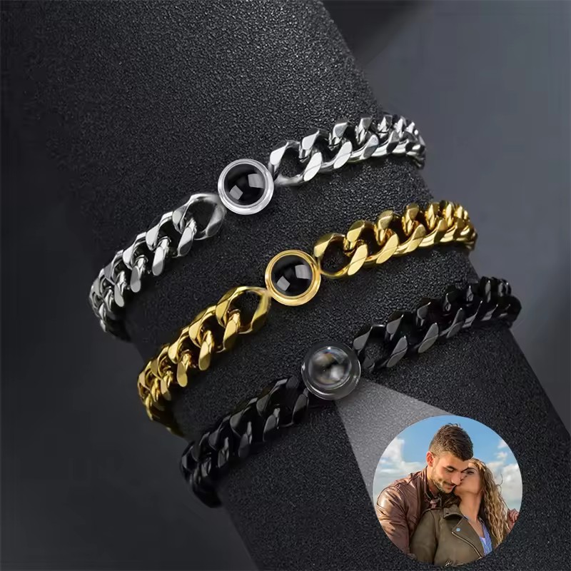 with Personalized Photo Projec - Body Jewelry Titanium recensione e prezzo