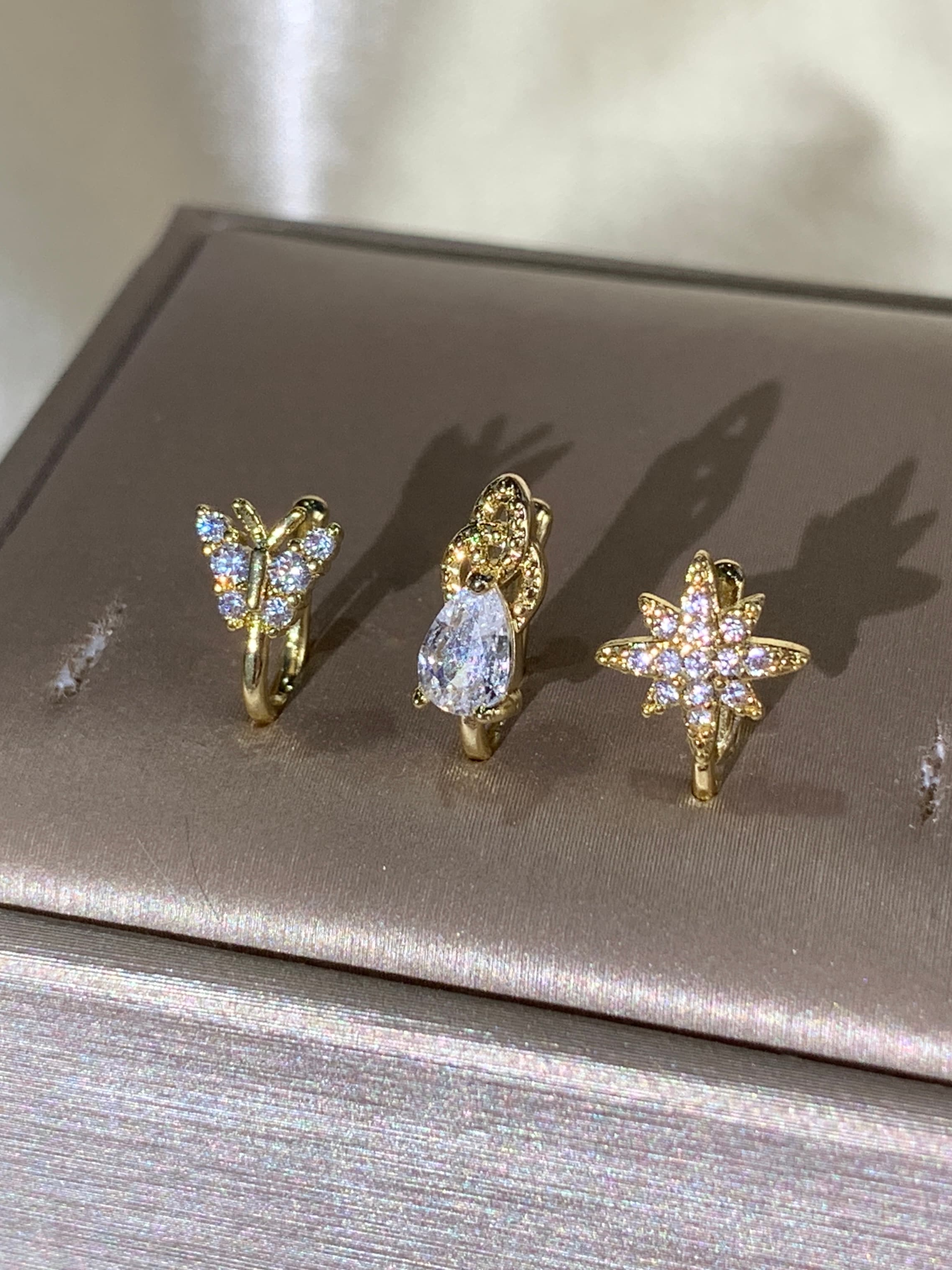 3-piece fashionable and elegan - Body Jewelry Nose Studs recensione e prezzo