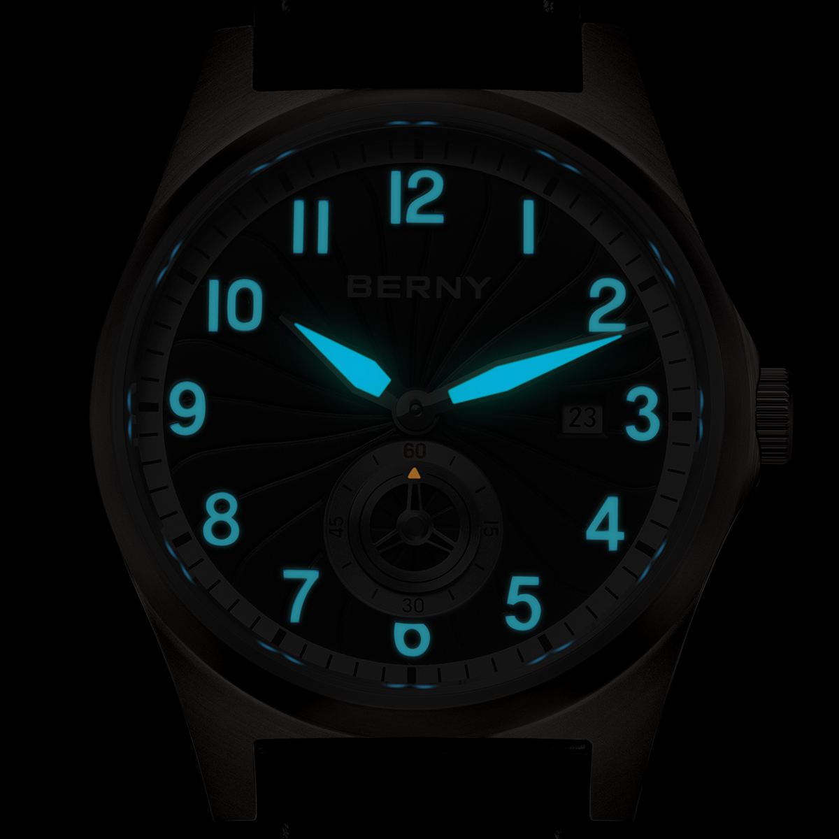 BERNY Men's Titanium Automatic - Body Jewelry Titanium recensione e prezzo