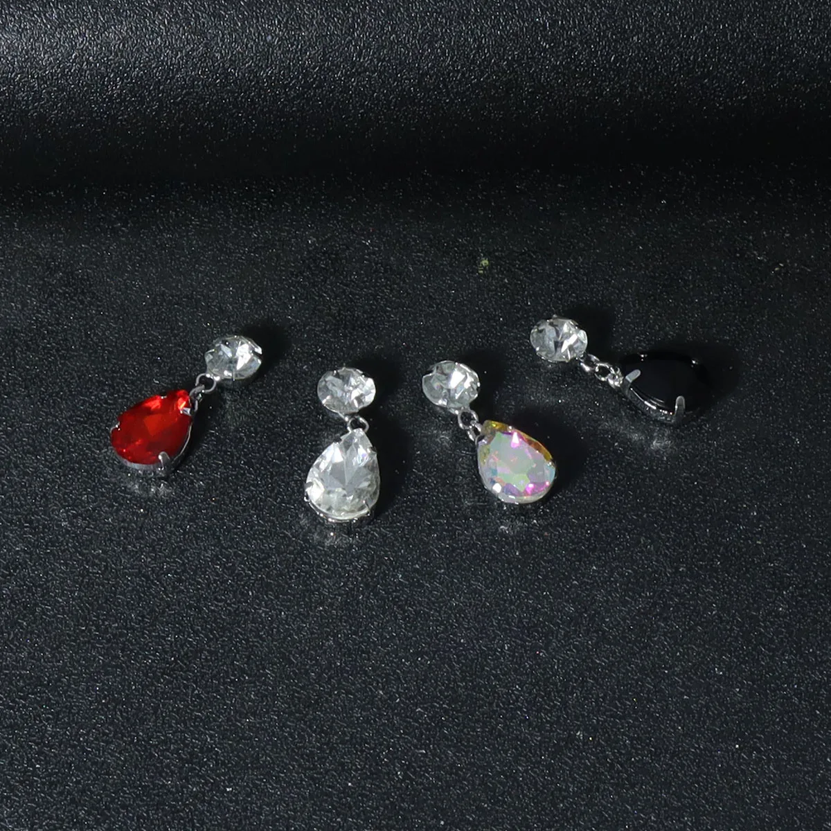 4 Pieces/Water Drop Type Belly - Body Jewelry Metal Types recensione e prezzo
