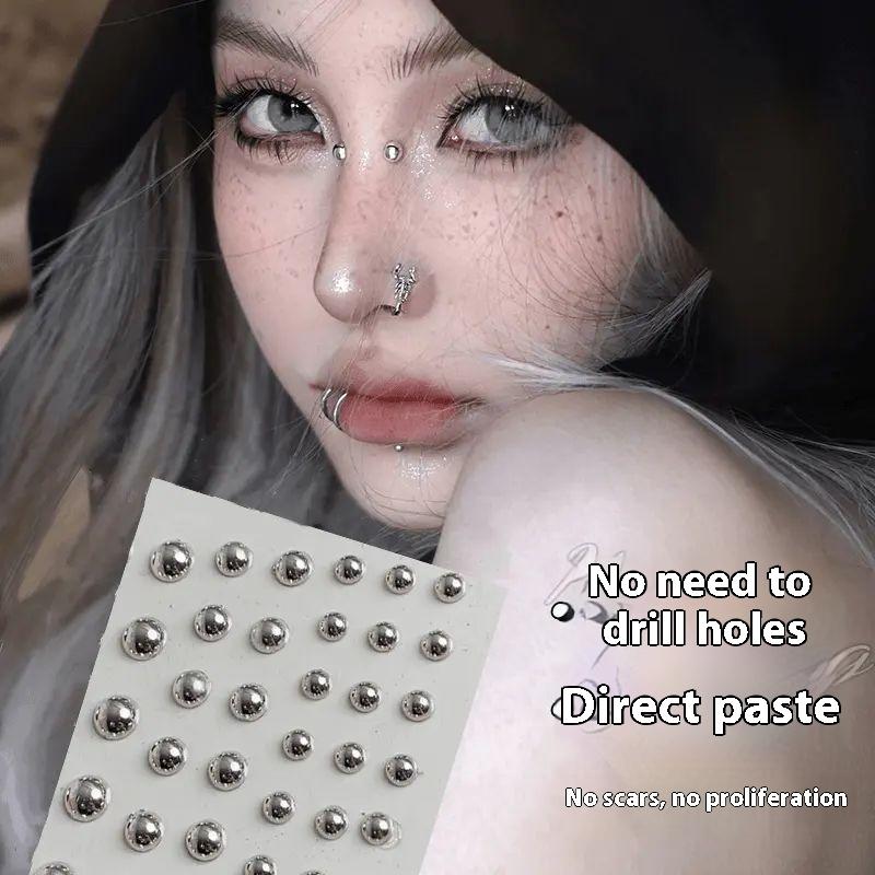 321pcs Non Piercing Lip Studs  - Body Jewelry Nose Studs recensione e prezzo