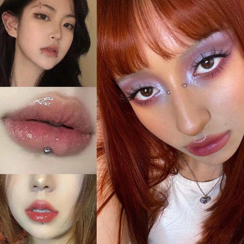 321pcs Non Piercing Lip Studs  - Body Jewelry Nose Studs recensione e prezzo