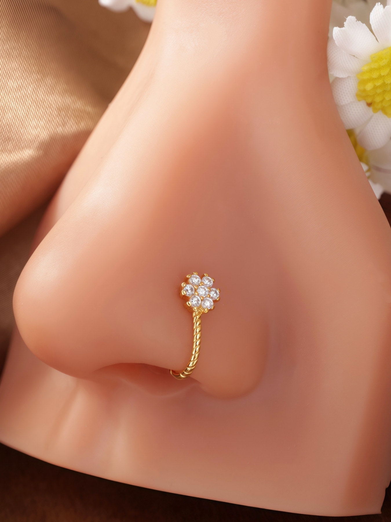 1pcs African Faux Nose Cuff No - Body Jewelry Nose Studs recensione e prezzo