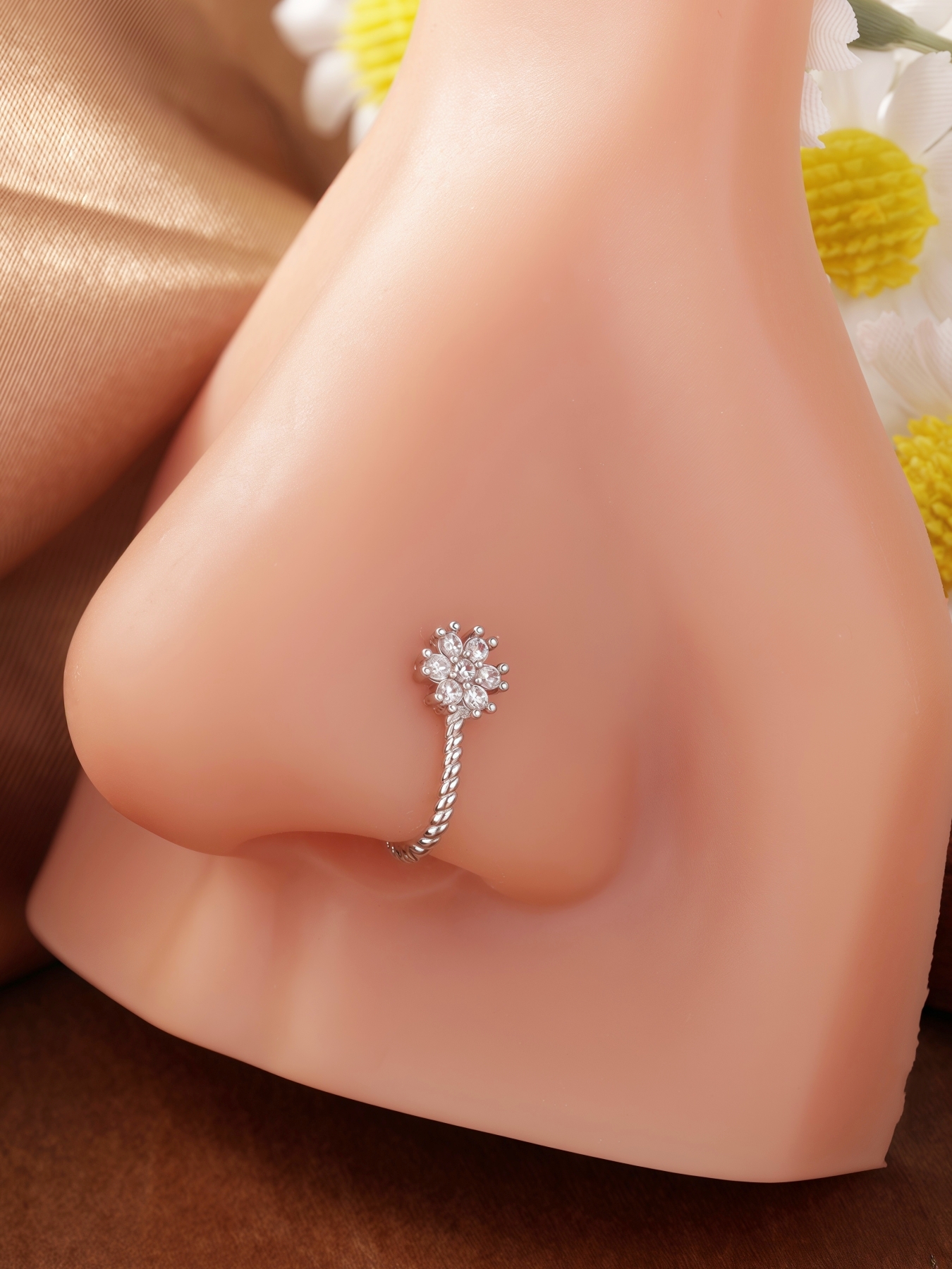1pcs African Faux Nose Cuff No - Body Jewelry Nose Studs recensione e prezzo
