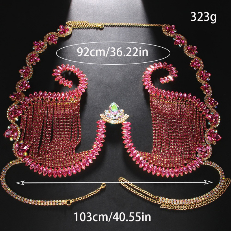 Women Body Chest Chain Sexy To - Body Jewelry Metal Types recensione e prezzo