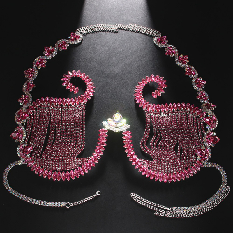 Women Body Chest Chain Sexy To - Body Jewelry Metal Types recensione e prezzo