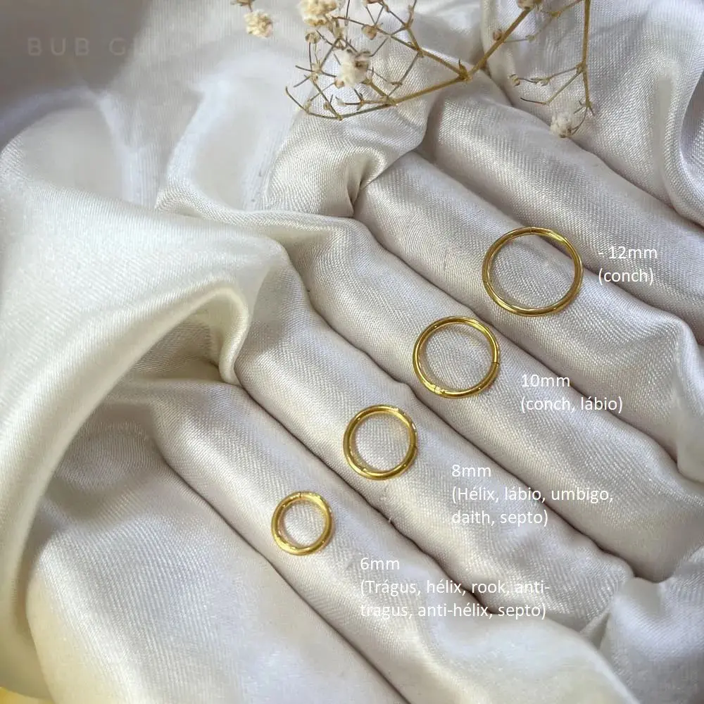 10PCS ASTM F136 Titanium Nose  - Septum Clicker Ring recensione e prezzo