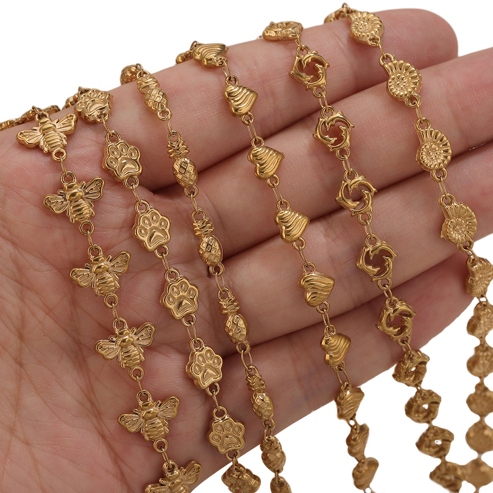 1M PVD Gold Stainless Steel He - Body Jewelry Bulk recensione e prezzo