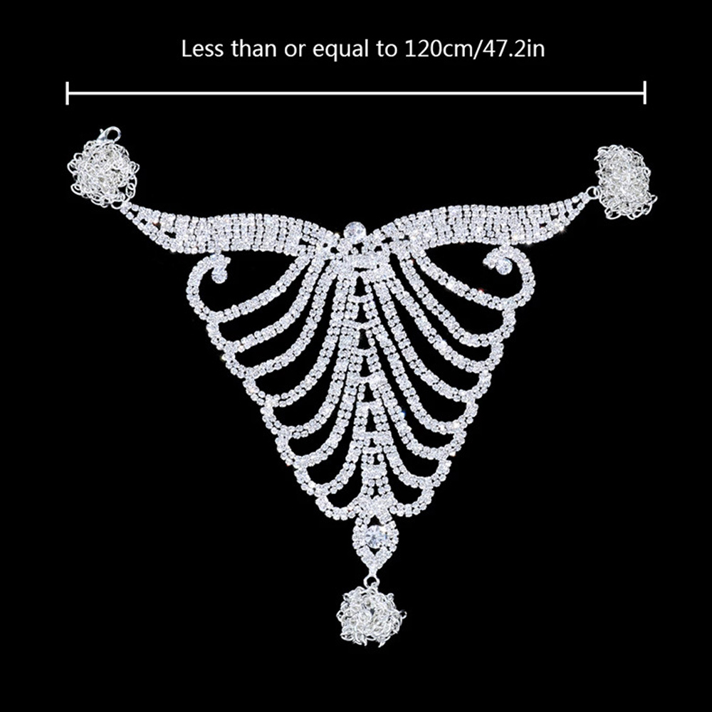 Nightclub Rhinestone Leg Chain - Body Jewelry Thigh Chain recensione e prezzo