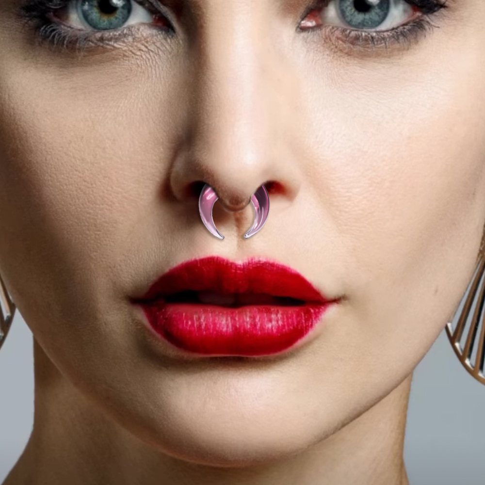 Doearko 1PCS Fashion Cozy Glas - Septum Clicker Ring recensione e prezzo