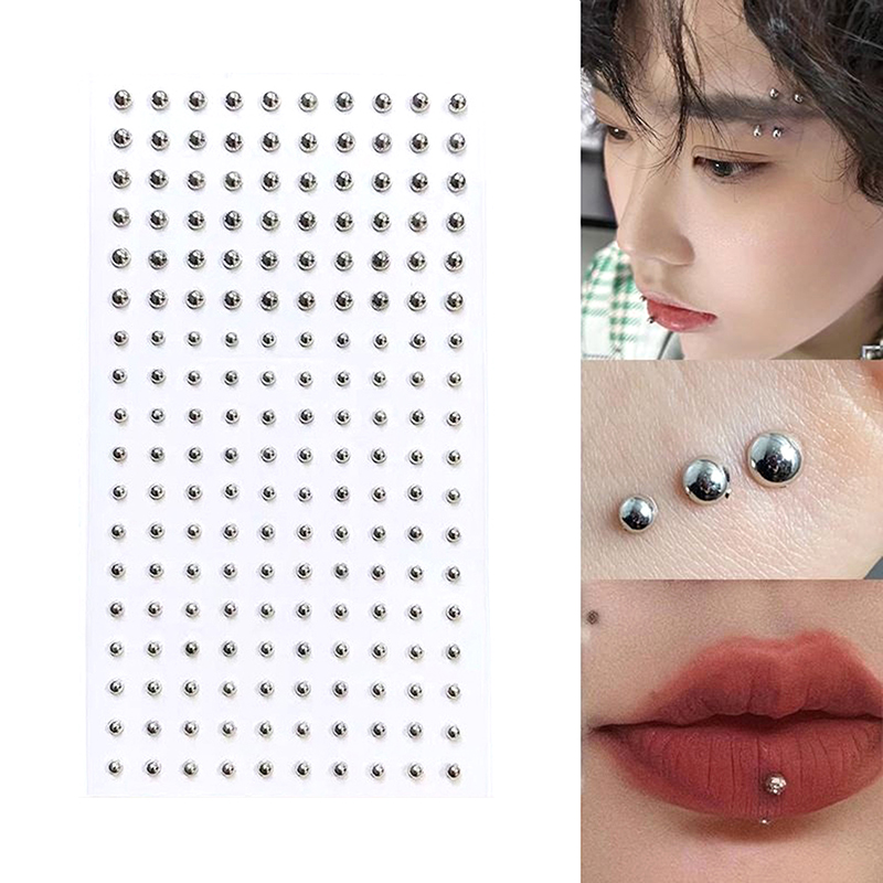 Diamond Sticker Fake Nose Stud - Body Jewelry Nose Studs recensione e prezzo