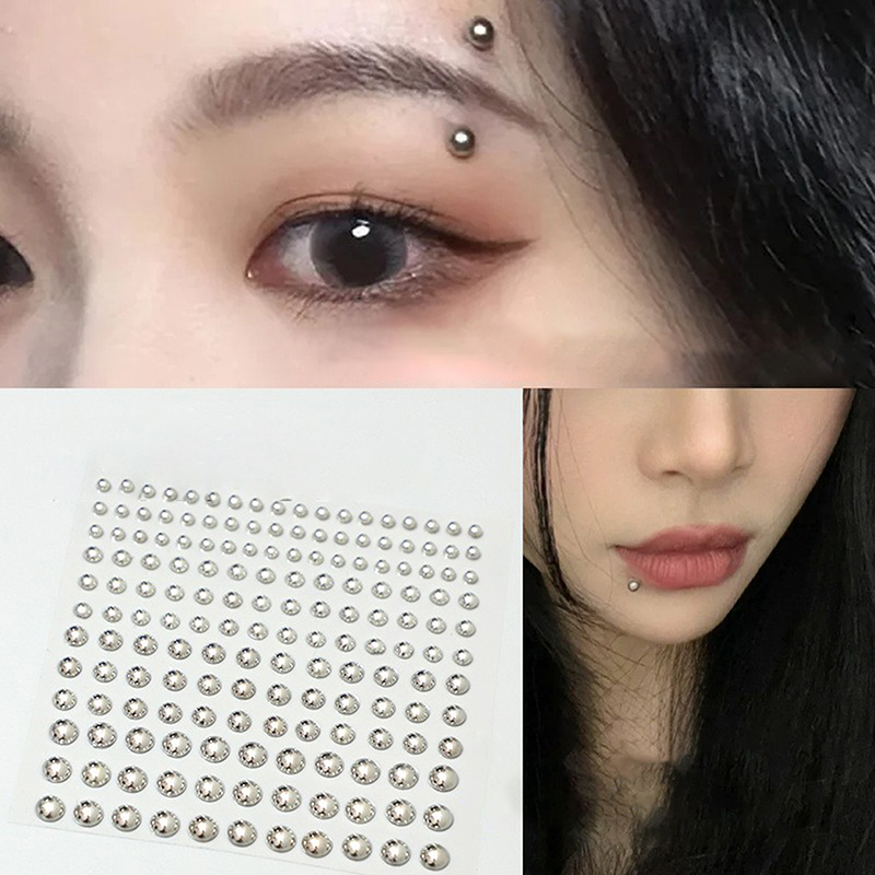 Diamond Sticker Fake Nose Stud - Body Jewelry Nose Studs recensione e prezzo