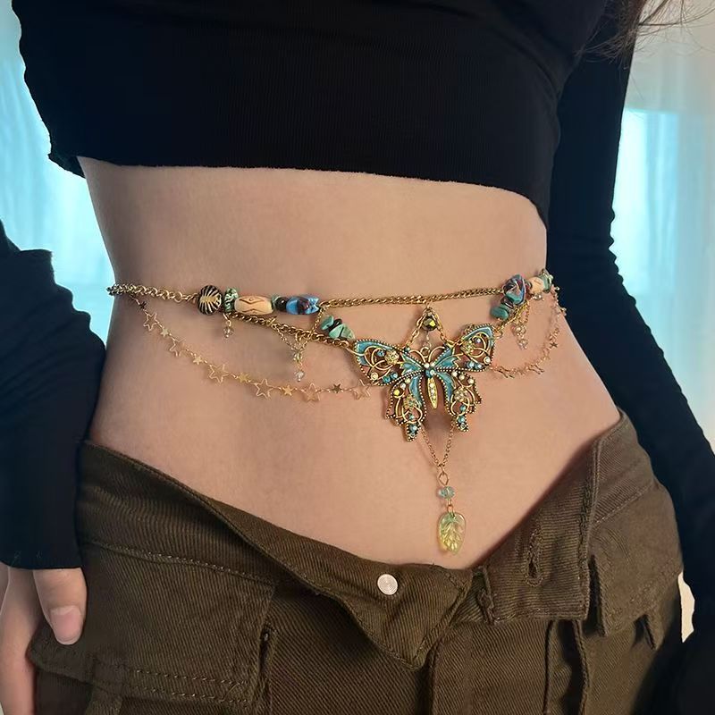 1 Piece Party Outfit Waist Cha - Body Jewelry Titanium recensione e prezzo