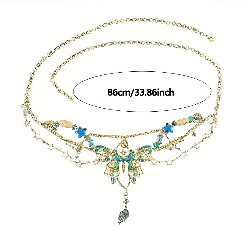 1 Piece Party Outfit Waist Cha - Body Jewelry Titanium recensione e prezzo