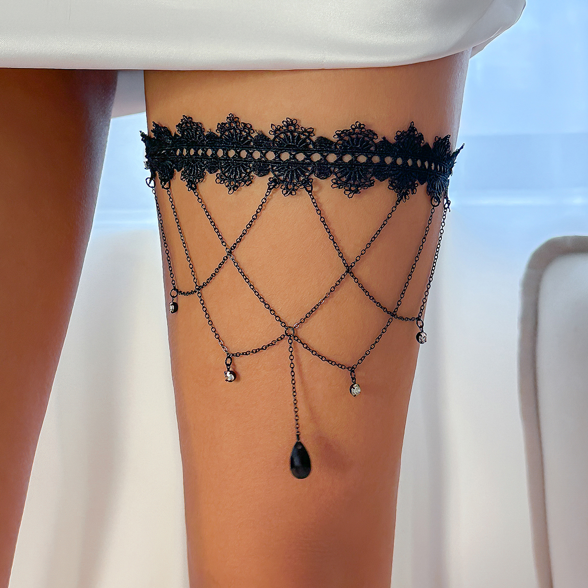 Ingemark Boho Elastic Band Bla - Body Jewelry Thigh Chain recensione e prezzo