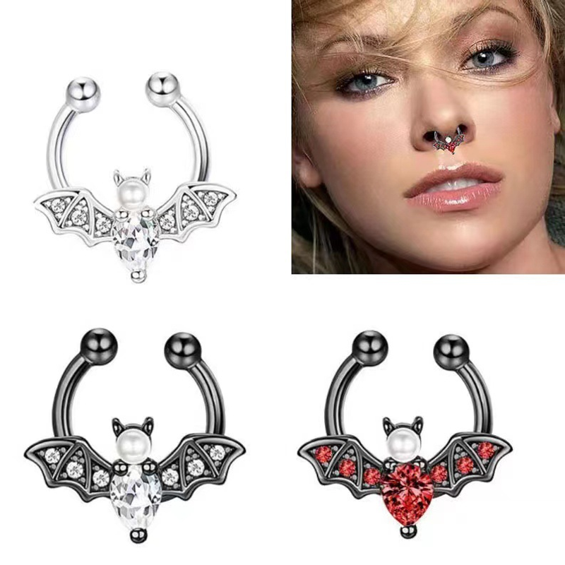 EVISPOL Cute Halloween Bat Fau - Body Jewelry Nose Studs recensione e prezzo