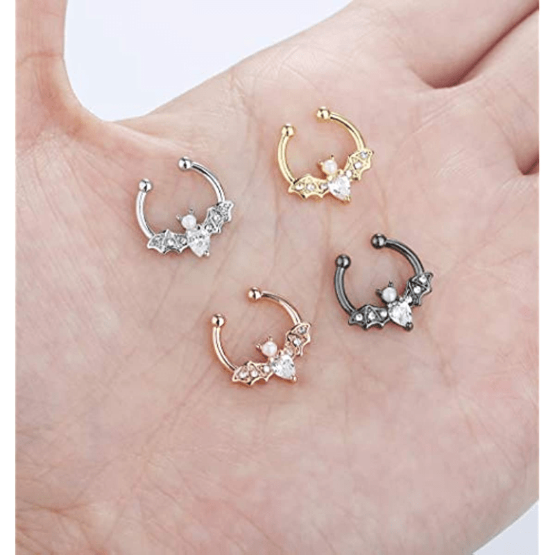EVISPOL Cute Halloween Bat Fau - Body Jewelry Nose Studs recensione e prezzo
