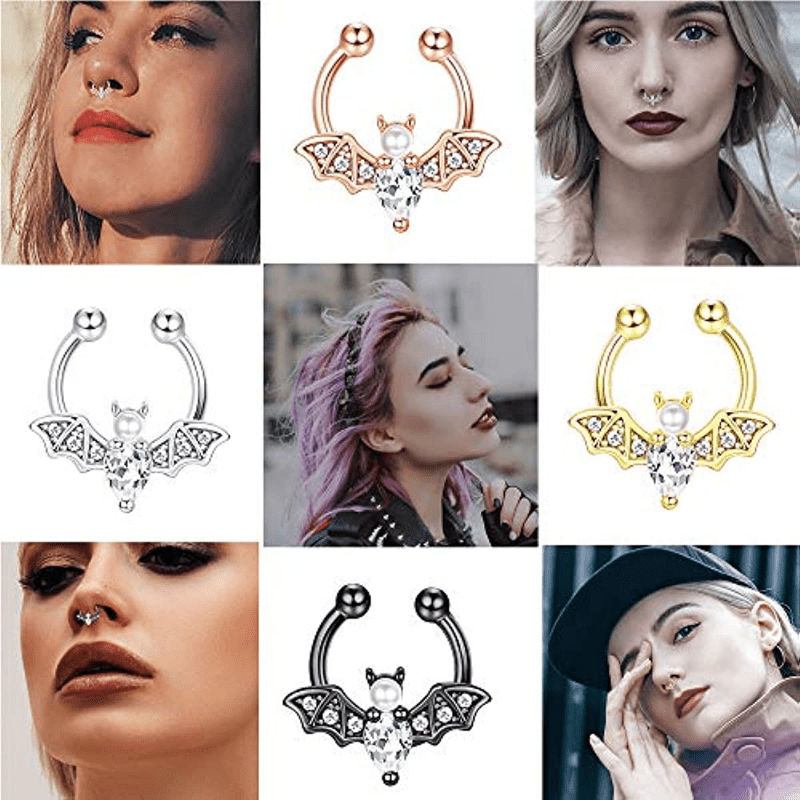 EVISPOL Cute Halloween Bat Fau - Body Jewelry Nose Studs recensione e prezzo