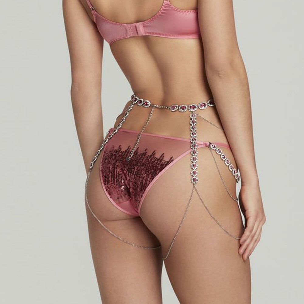 Stonefans Round Pink Thigh Cha - Body Jewelry Thigh Chain recensione e prezzo