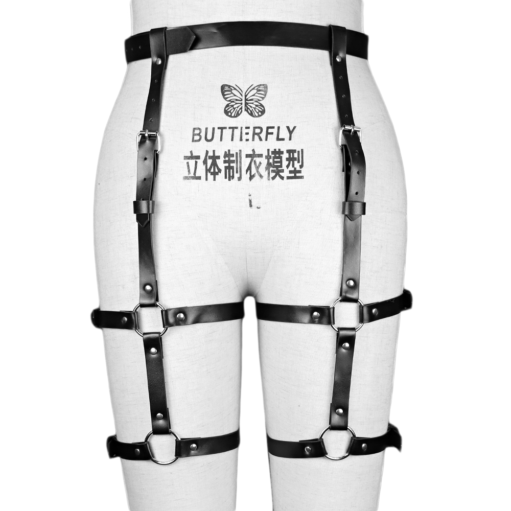 Punk Leather Thigh Harness Bel - Body Jewelry Thigh Chain recensione e prezzo