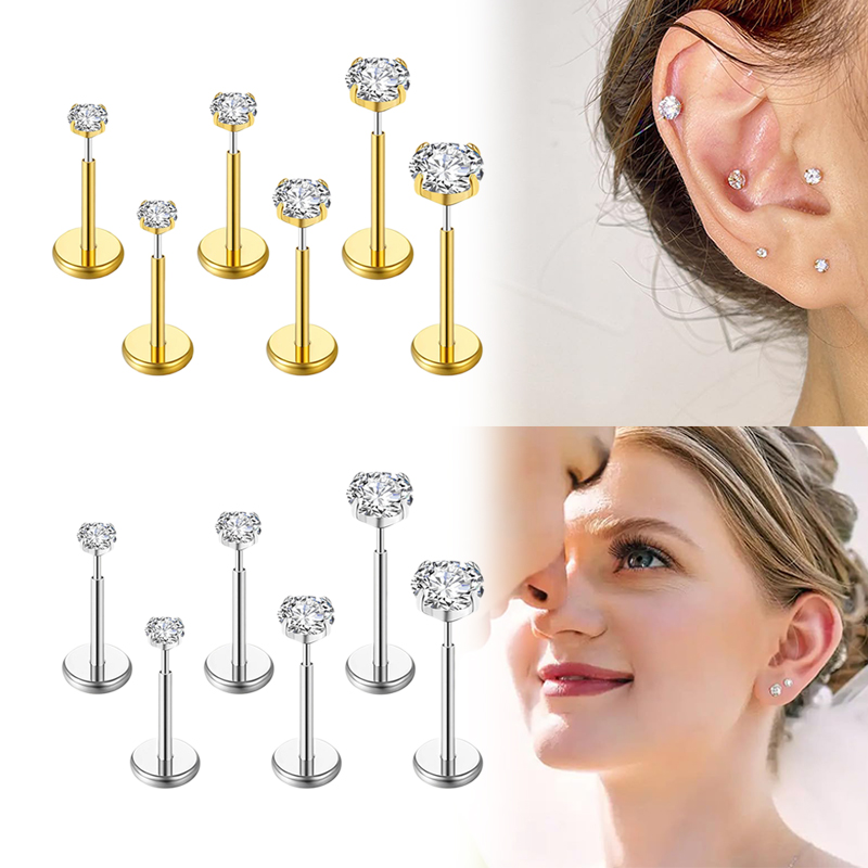 20G/18G/16G Surgical Stainless - Body Jewelry Nose Studs recensione e prezzo