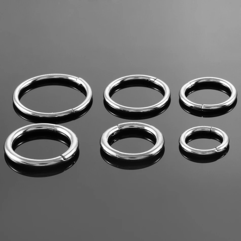 F136 Titanium Nose Piercing Hi - Septum Clicker Ring recensione e prezzo