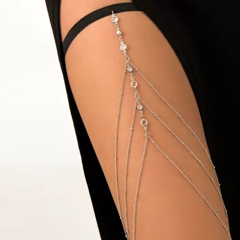 New Legs Sexy Beach Multi-Chai - Body Jewelry Thigh Chain recensione e prezzo
